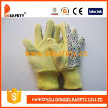 Garden Gloves. Flower Cotton/Polyester Design (DGS303)